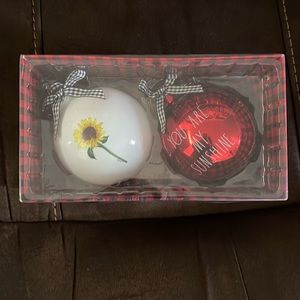 Rae Dunn Ornaments Sunflower & you are my sunshine